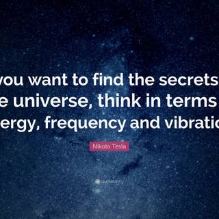 Nikola Tesla quotes wallpaper