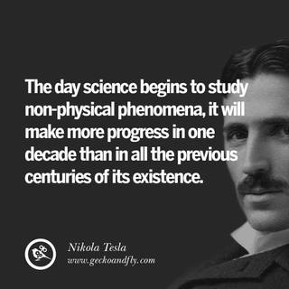 Nikola Tesla quotes wallpaper