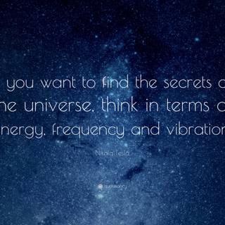 Nikola Tesla quotes wallpaper