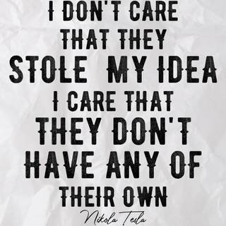 Nikola Tesla quotes wallpaper