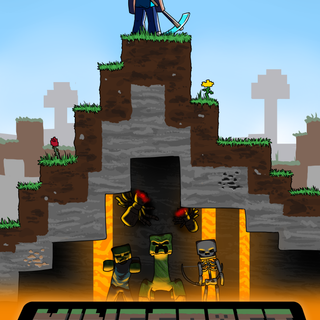 Minecraft movie wallpaper