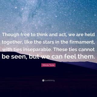 Nikola Tesla quotes wallpaper