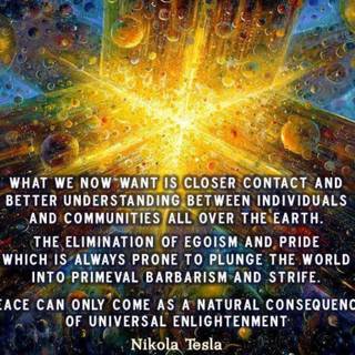 Nikola Tesla quotes wallpaper