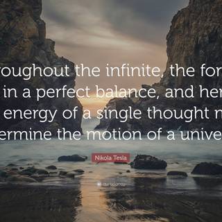 Nikola Tesla quotes wallpaper