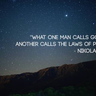 Nikola Tesla quotes wallpaper