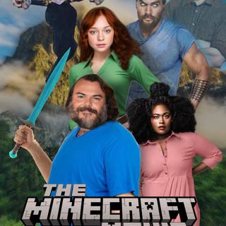 Minecraft movie wallpaper