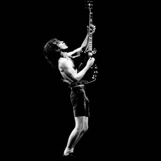 Angus Young iPhone wallpaper