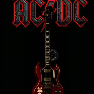 Angus Young iPhone wallpaper