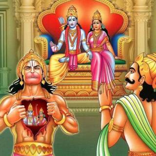 Lord Hanuman 4k iPhone wallpaper