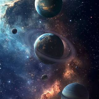 The Universe iPhone wallpaper