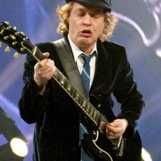 Angus Young iPhone wallpaper