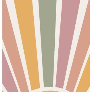 Boho sun wallpaper