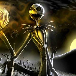 Zero and Sally and Jack wallpaper