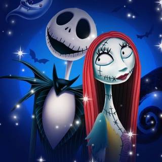 Zero and Sally and Jack wallpaper