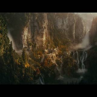Hobbit Rivendell wallpaper