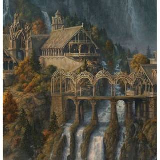 Hobbit Rivendell wallpaper