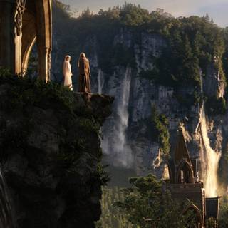 Hobbit Rivendell wallpaper