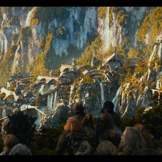 Hobbit Rivendell wallpaper
