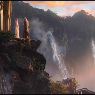 Hobbit Rivendell wallpaper