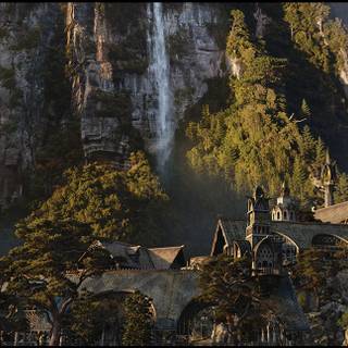 Hobbit Rivendell wallpaper