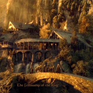 Hobbit Rivendell wallpaper