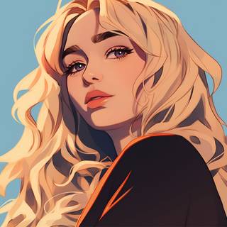 Sabrinna Carpenter desktop wallpaper