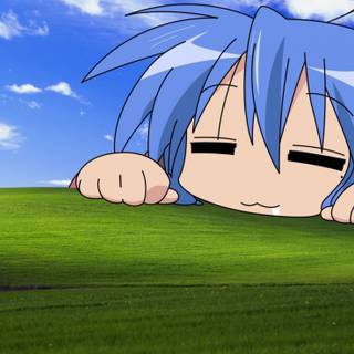 Windows 11 anime girl wallpaper