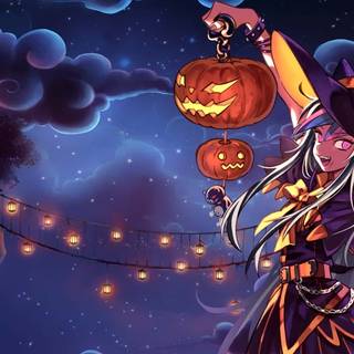 Halloween PFP anime wallpaper