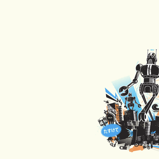 Minimalist robot wallpaper