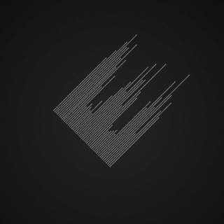 Minimalist robot wallpaper