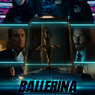 Ballerina movie 2025 wallpaper