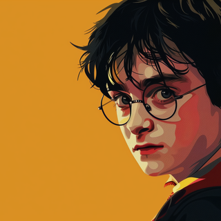 Harry Potter illustration wallpaper