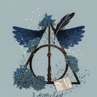 Harry Potter illustration wallpaper