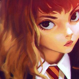 Harry Potter illustration wallpaper