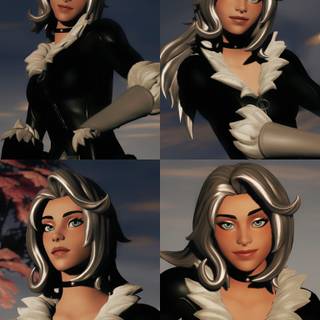 Black Cat Fortnite wallpaper