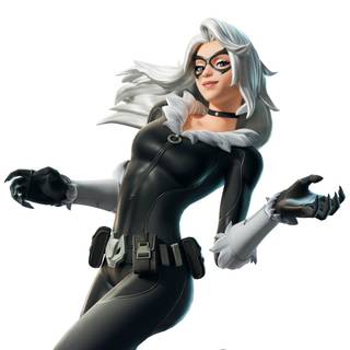 Black Cat Fortnite wallpaper