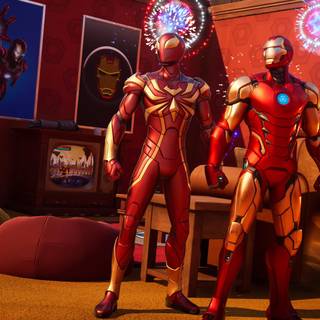 Iron Man MK 45 Fortnite wallpaper