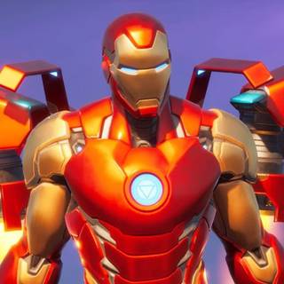 Iron Man MK 45 Fortnite wallpaper