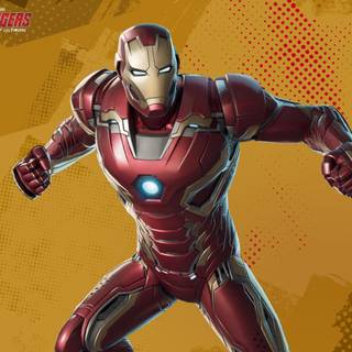 Iron Man MK 45 Fortnite wallpaper