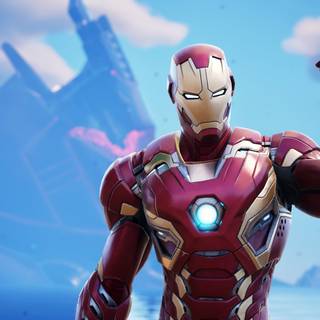 Iron Man MK 45 Fortnite wallpaper