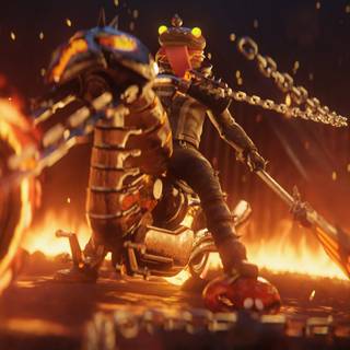 Ghost Ri-Durrr Fortnite wallpaper