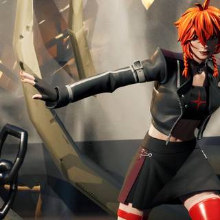 Nix Scarlet Fortnite wallpaper