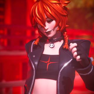 Nix Scarlet Fortnite wallpaper