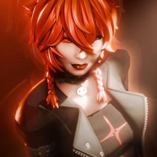 Nix Scarlet Fortnite wallpaper