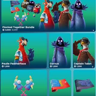 Paulie Featherface Fortnite wallpaper