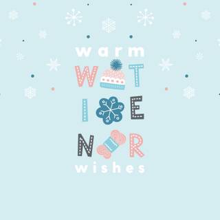 Laptop cute winter wallpaper