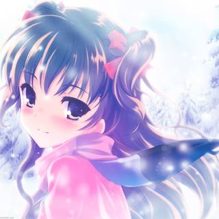 Laptop cute winter wallpaper