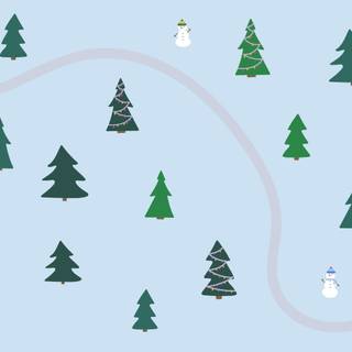 Laptop cute winter wallpaper