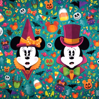 Halloween Disney laptop wallpaper