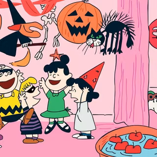 Snoopy Halloween PC wallpaper